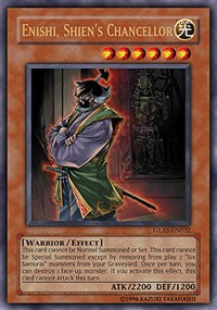 Enishi, Shien's Chancellor [GLAS-EN032] Ultra Rare | Good Games Morley