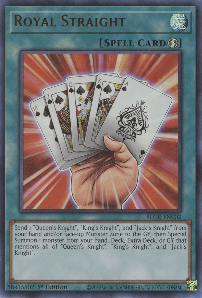 Royal Straight [BLCR-EN002] Ultra Rare | Good Games Morley