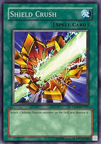Shield Crush [PP01-EN007] Secret Rare | Good Games Morley