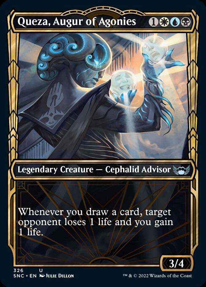 Queza, Augur of Agonies (Showcase Golden Age) [Streets of New Capenna] | Good Games Morley