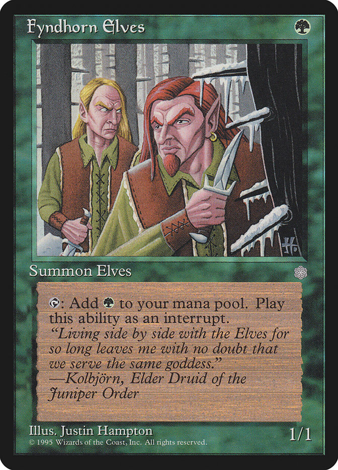 Fyndhorn Elves [Ice Age] | Good Games Morley