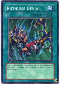 Ruthless Denial [DP04-EN024] Super Rare | Good Games Morley