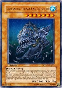 Superancient Deepsea King Coelacanth [PTDN-EN034] Ultra Rare | Good Games Morley