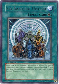 Six Samurai United [PTDN-EN059] Rare | Good Games Morley