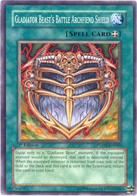 Gladiator Beast's Battle Archfiend Shield [PTDN-EN060] Common | Good Games Morley