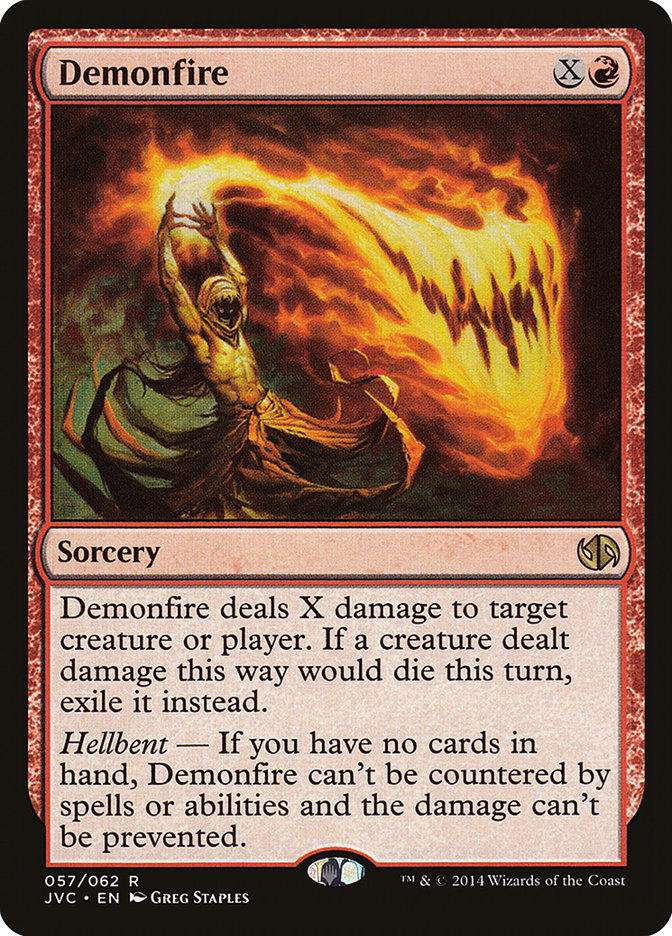 Demonfire [Duel Decks Anthology] | Good Games Morley