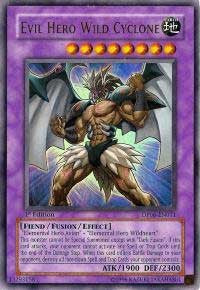 Evil Hero Wild Cyclone [DP06-EN011] Ultra Rare | Good Games Morley