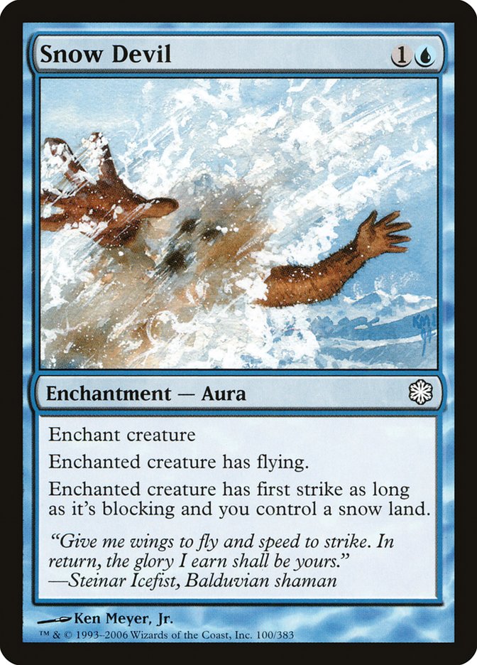 Snow Devil [Coldsnap Theme Decks] | Good Games Morley