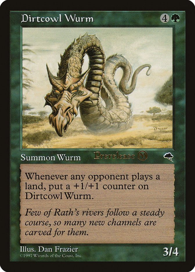 Dirtcowl Wurm [Tempest Promos] | Good Games Morley