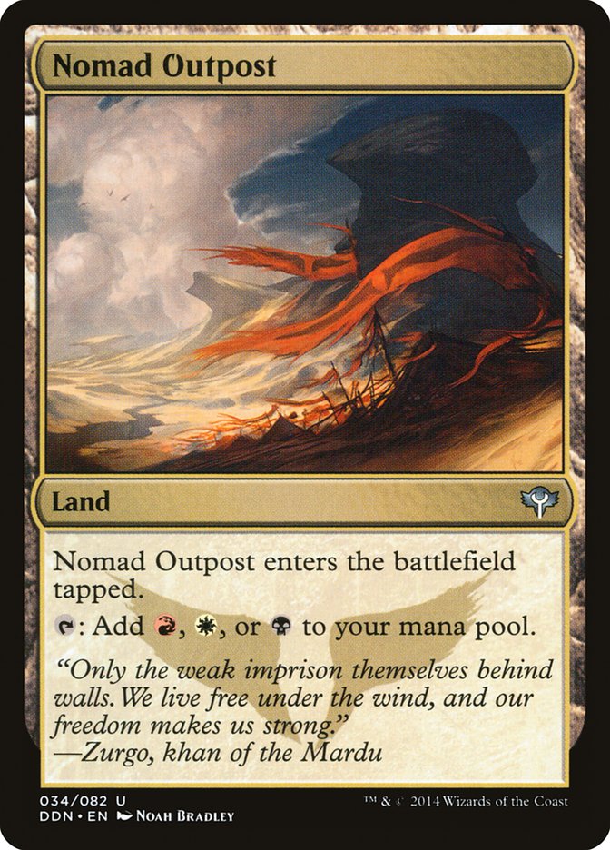 Nomad Outpost [Duel Decks: Speed vs. Cunning] | Good Games Morley