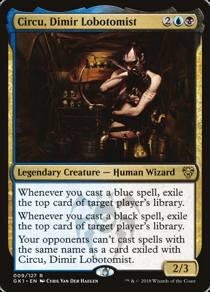 Circu, Dimir Lobotomist [Guilds of Ravnica Guild Kit] | Good Games Morley