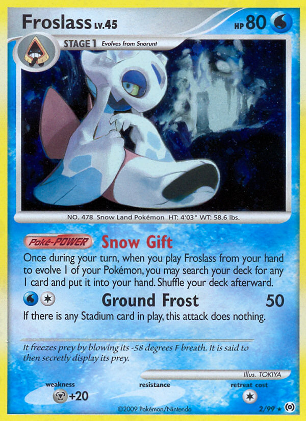 Froslass (2/99) [Platinum: Arceus] | Good Games Morley