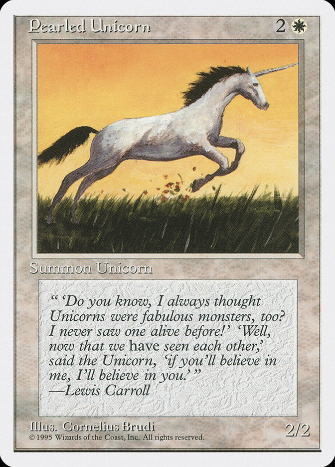 Pearled Unicorn [Fourth Edition] | Good Games Morley