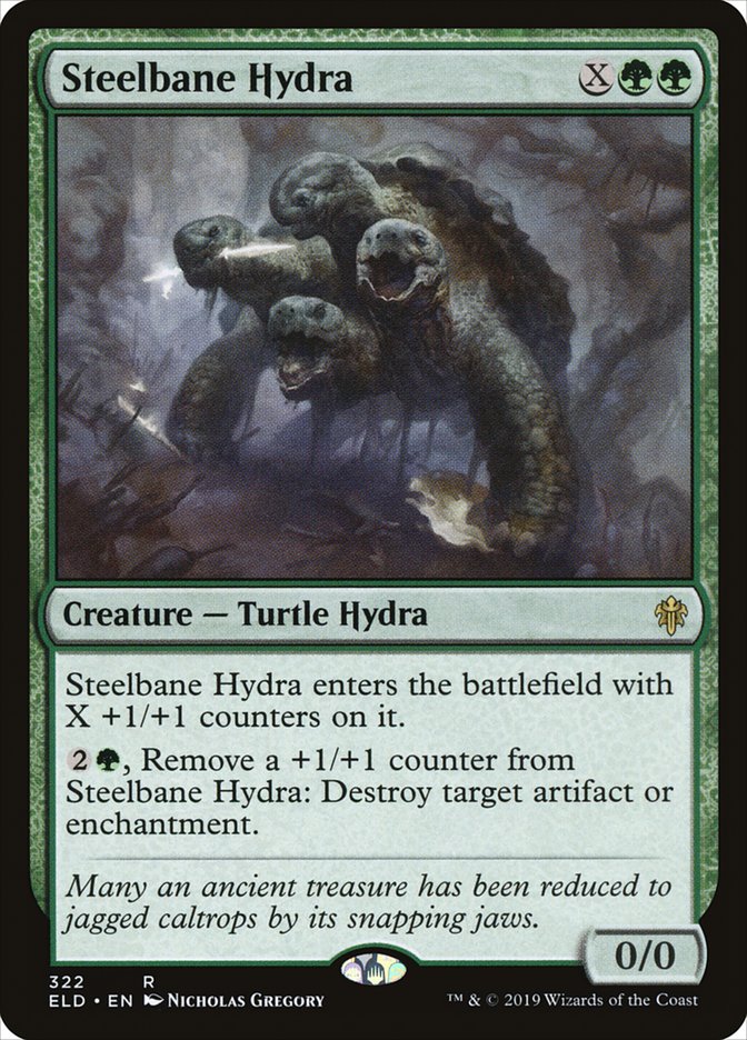 Steelbane Hydra [Throne of Eldraine] | Good Games Morley