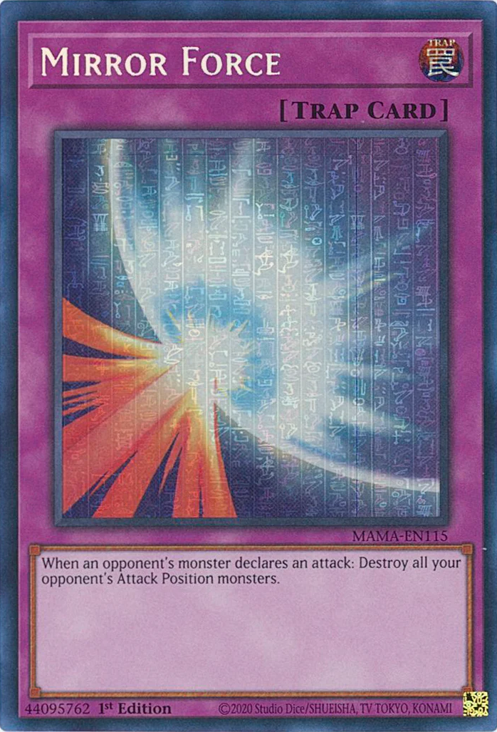 Mirror Force [MAMA-EN115] Ultra Pharaoh's Rare | Good Games Morley