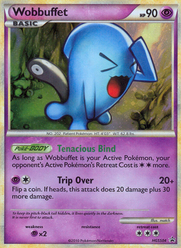 Wobbuffet (HGSS04) [HeartGold & SoulSilver: Black Star Promos] | Good Games Morley