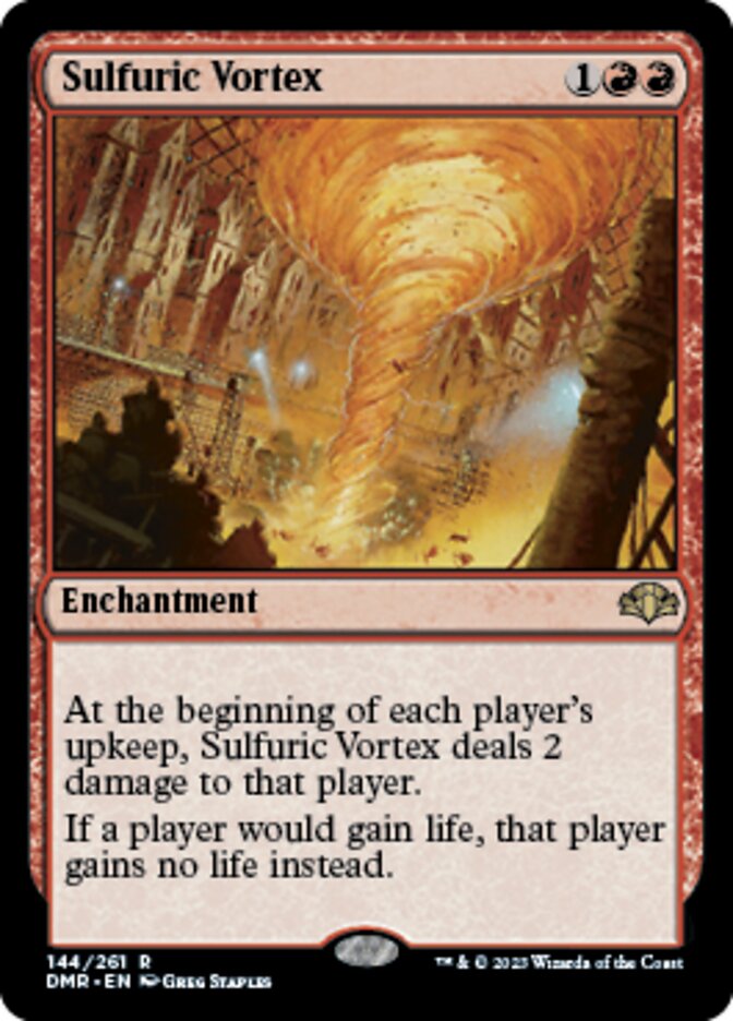Sulfuric Vortex [Dominaria Remastered] | Good Games Morley