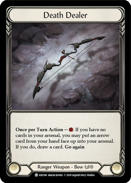 Crucible of Aetherweave // Death Dealer [U-ARC115 // U-ARC040] (Arcane Rising Unlimited)  Unlimited Normal | Good Games Morley