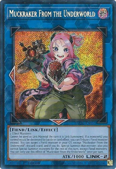 Muckraker From the Underworld [DABL-EN051] Secret Rare | Good Games Morley