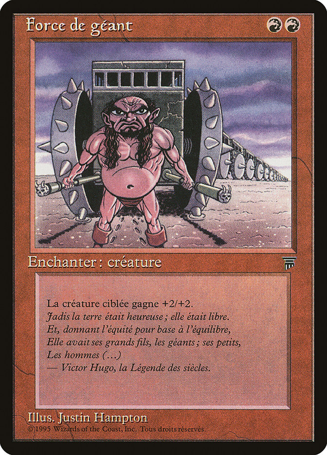 Giant Strength (French) - "Force de geant" [Renaissance] | Good Games Morley
