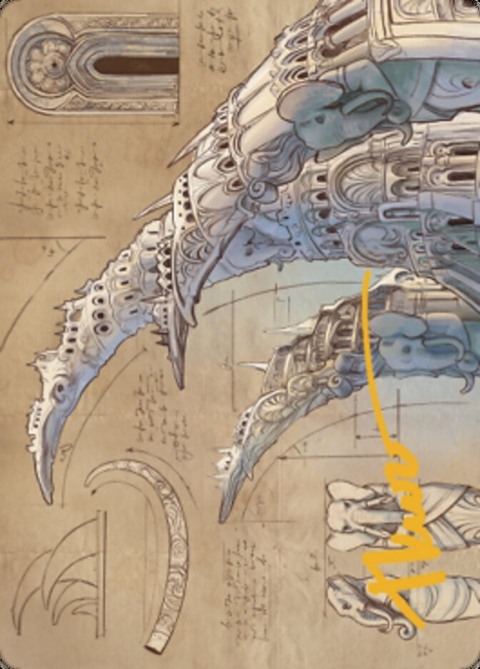 Ivory Tower Art Card (Gold-Stamped Signature) [The Brothers' War Art Series] | Good Games Morley