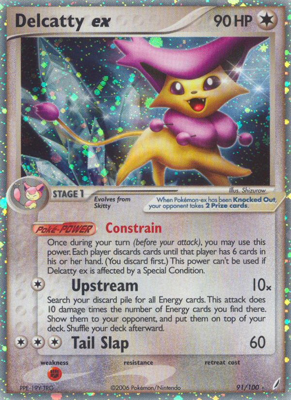 Delcatty ex (91/100) [EX: Crystal Guardians] | Good Games Morley