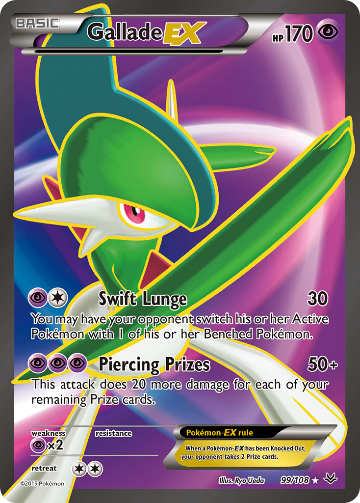 Gallade EX (99/108) [XY: Roaring Skies] | Good Games Morley