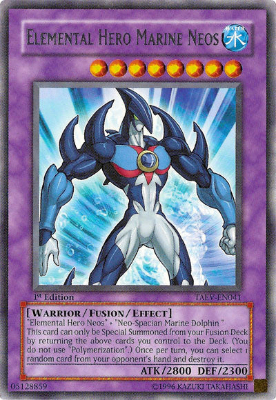 Elemental Hero Marine Neos [TAEV-EN041] Rare | Good Games Morley