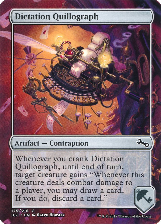 Dictation Quillograph [Unstable] | Good Games Morley