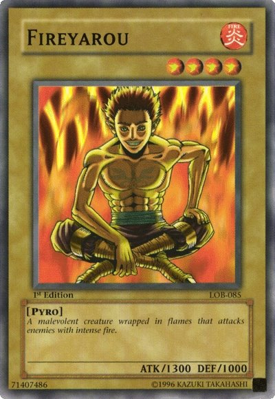 Fireyarou [LOB-085] Common | Good Games Morley