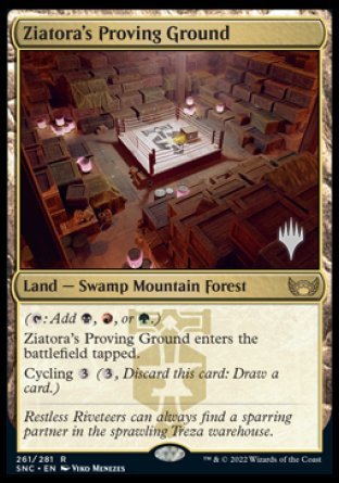 Ziatora's Proving Ground (Promo Pack) [Streets of New Capenna Promos] | Good Games Morley