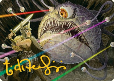 Hive of the Eye Tyrant Art Card (Gold-Stamped Signature) [Dungeons & Dragons: Adventures in the Forgotten Realms Art Series] | Good Games Morley