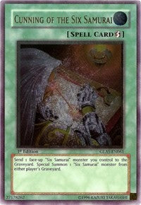 Cunning of the Six Samurai (UTR) [GLAS-EN061] Ultimate Rare | Good Games Morley
