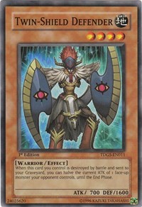 Twin-Shield Defender [TDGS-EN011] Common | Good Games Morley