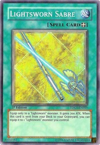 Lightsworn Sabre [TDGS-EN059] Super Rare | Good Games Morley