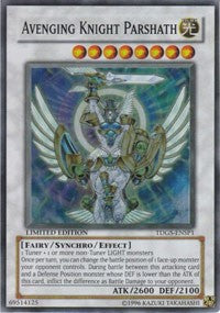Avenging Knight Parshath [TDGS-ENSP1] Super Rare | Good Games Morley