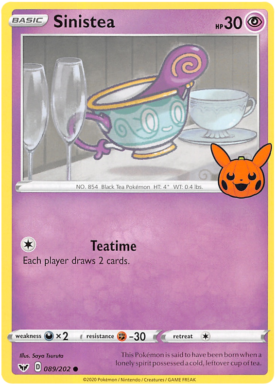Sinistea (089/202) [Trick or Trade 2023] | Good Games Morley