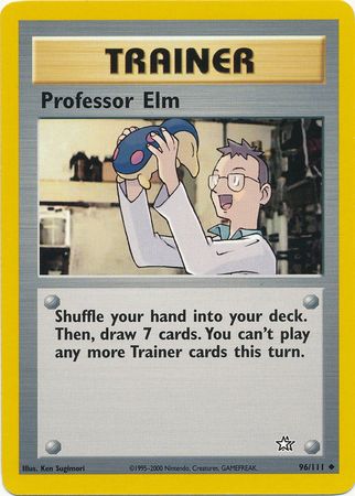 Professor Elm (96/111) [Neo Genesis Unlimited] | Good Games Morley