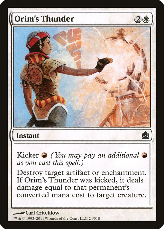 Orim's Thunder [Commander 2011] | Good Games Morley