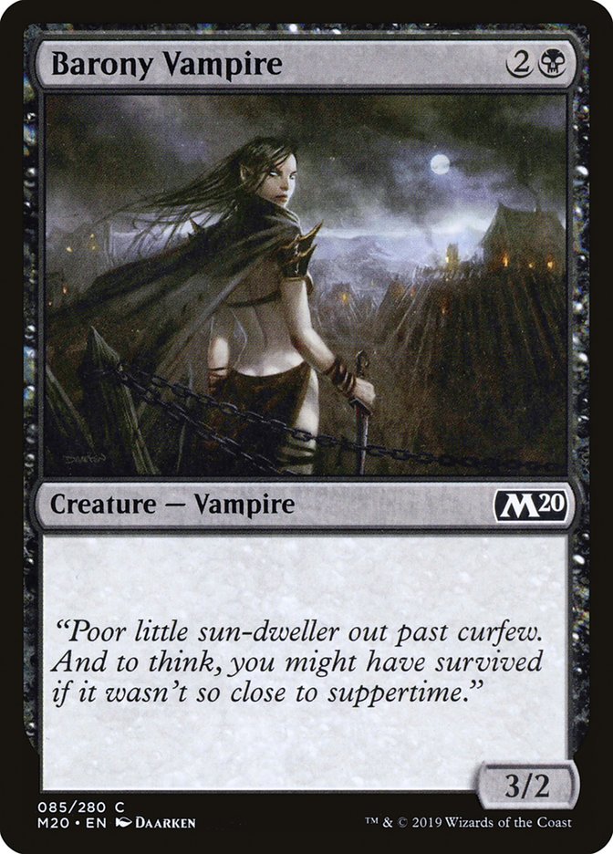 Barony Vampire [Core Set 2020] | Good Games Morley