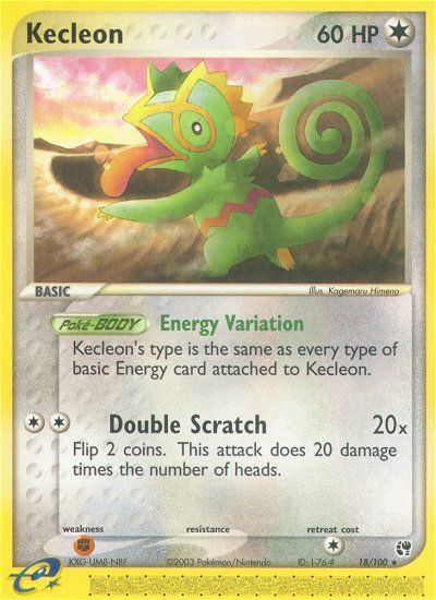 Kecleon (18/100) [EX: Sandstorm] | Good Games Morley