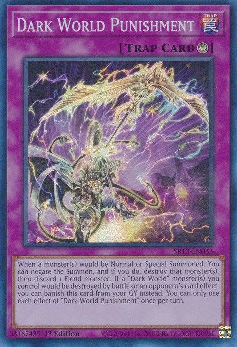 Dark World Punishment [SR13-EN033] Super Rare | Good Games Morley