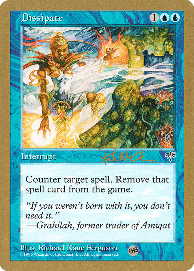 Dissipate (Paul McCabe) [World Championship Decks 1997] | Good Games Morley