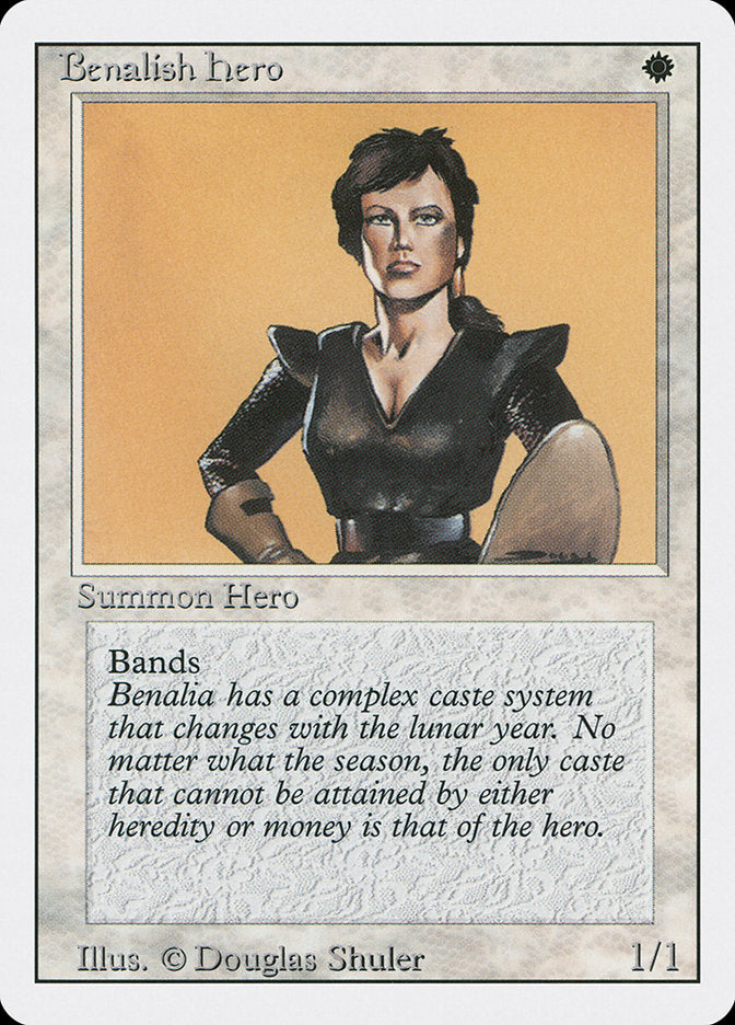 Benalish Hero [Revised Edition] | Good Games Morley