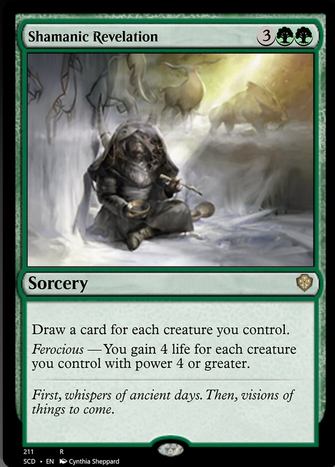 Shamanic Revelation [Starter Commander Decks] | Good Games Morley