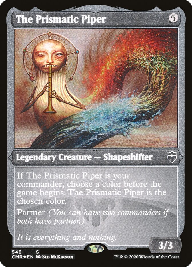 The Prismatic Piper (Etched) [Commander Legends] | Good Games Morley