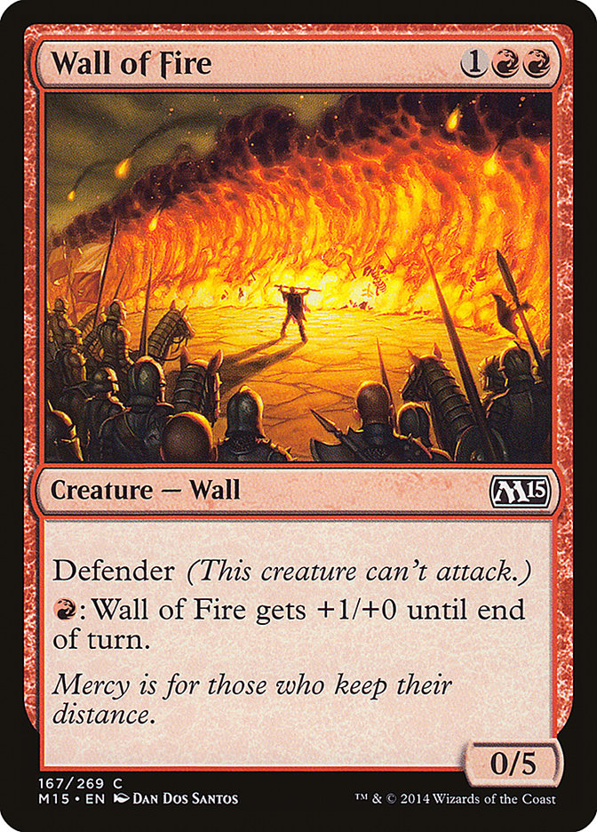 Wall of Fire [Magic 2015] | Good Games Morley