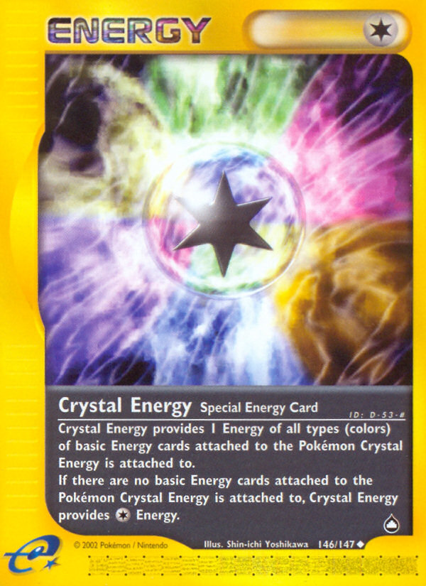 Crystal Energy (146/147) [Aquapolis] | Good Games Morley