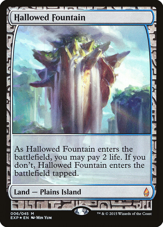 Hallowed Fountain [Zendikar Expeditions] | Good Games Morley