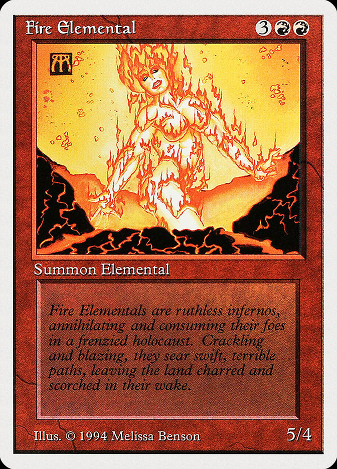 Fire Elemental [Summer Magic / Edgar] | Good Games Morley
